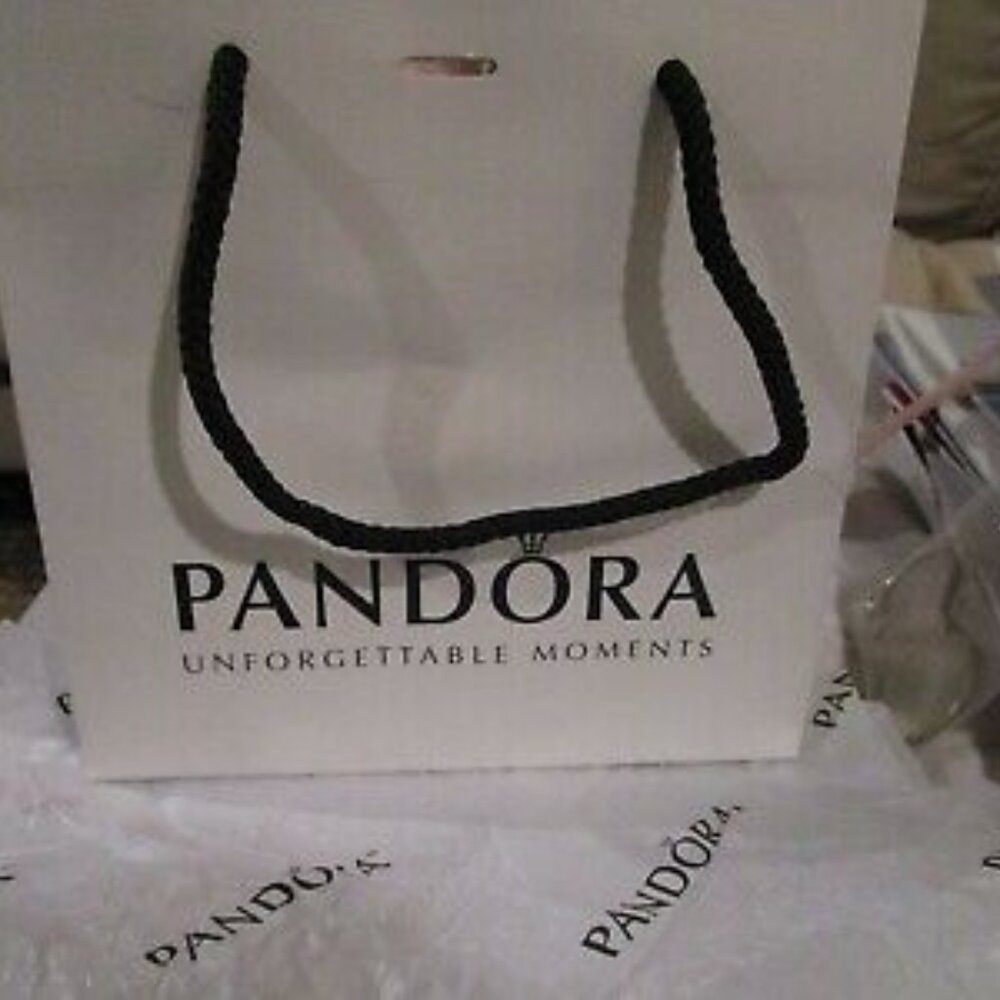 Pandora Gift Bag Shopping Bag with Tissue Paper